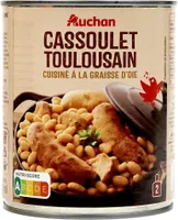 Cassoulet Toulousain cuisiné à la graisse d'oie