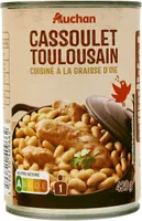 Cassoulet Toulousain cuisiné à la graisse d'oie