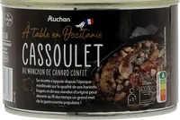 Cassoulet au manchon de canard confit