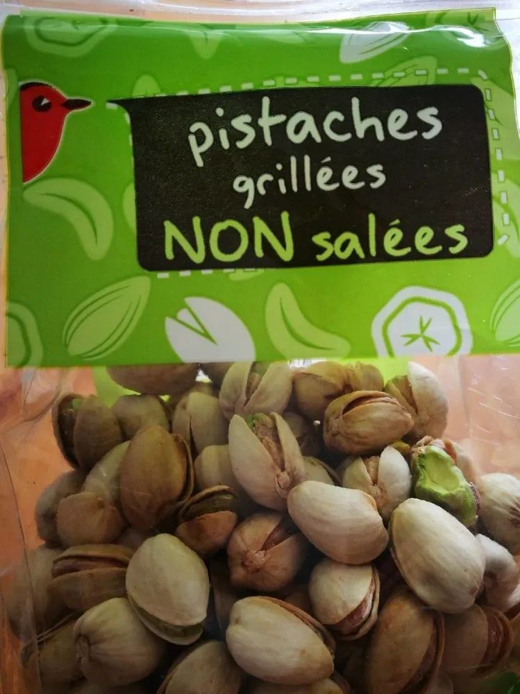 Pistaches grillées non salées