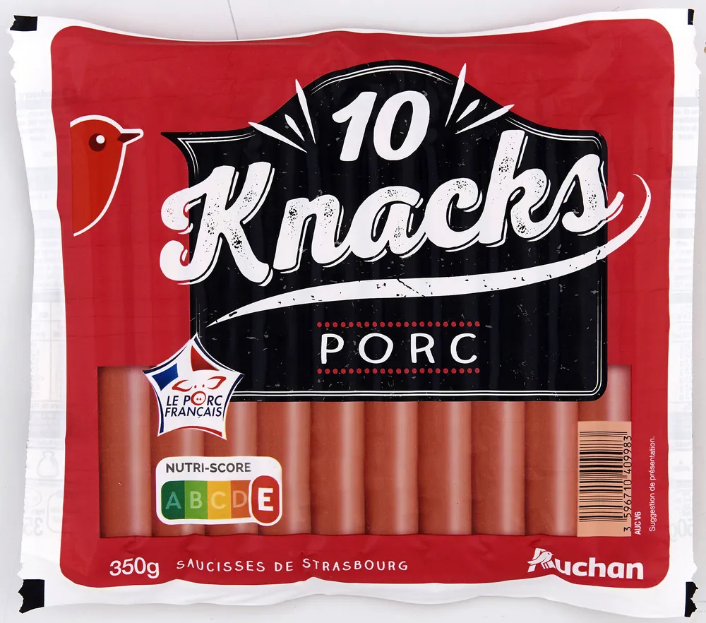 10 Knacks - Saucisses de Strasbourg