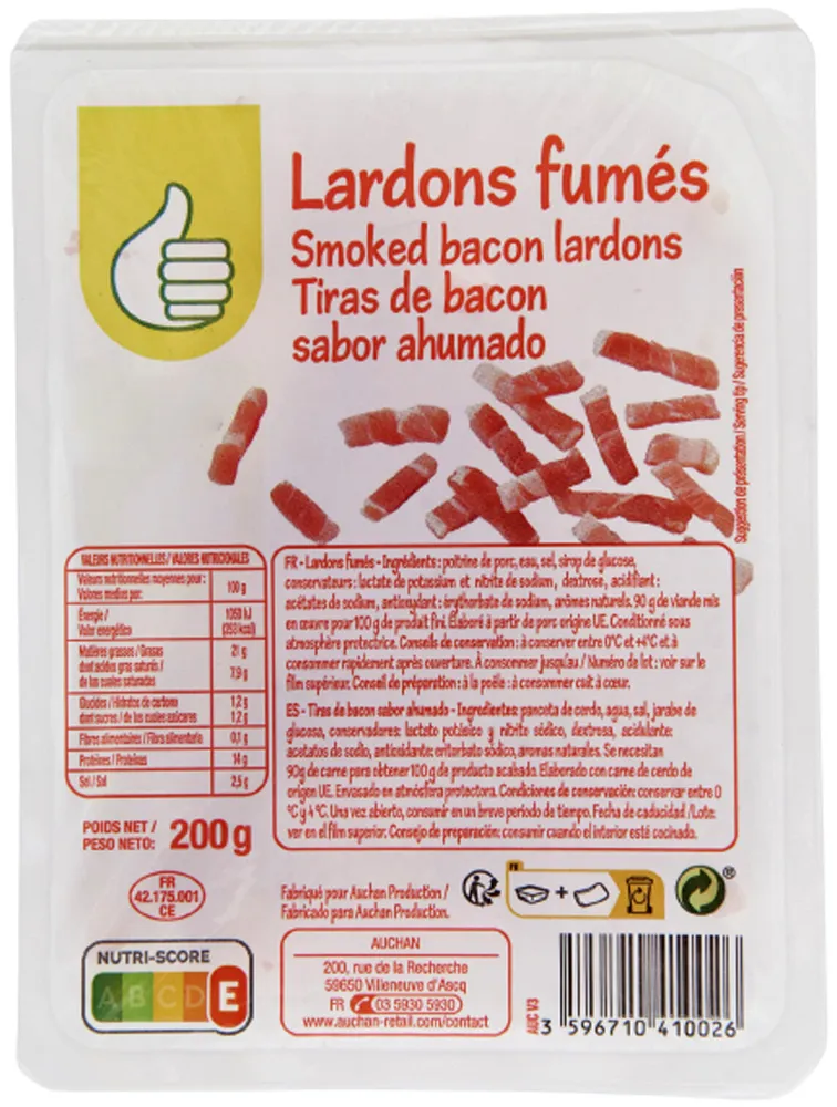 Lardons Fumés