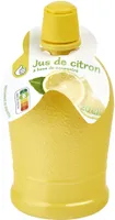 Jus de citron à base de concentré
