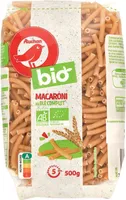 Macaroni au blé complet BIO 500g