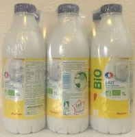 Lait demi-écrémé issu de l'agriculture biologique