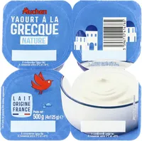 YAOURT A LA GRECQUE NATURE 4x125g