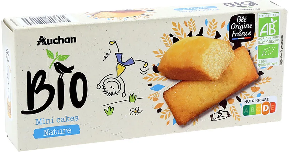 Mini cakes nature BIO