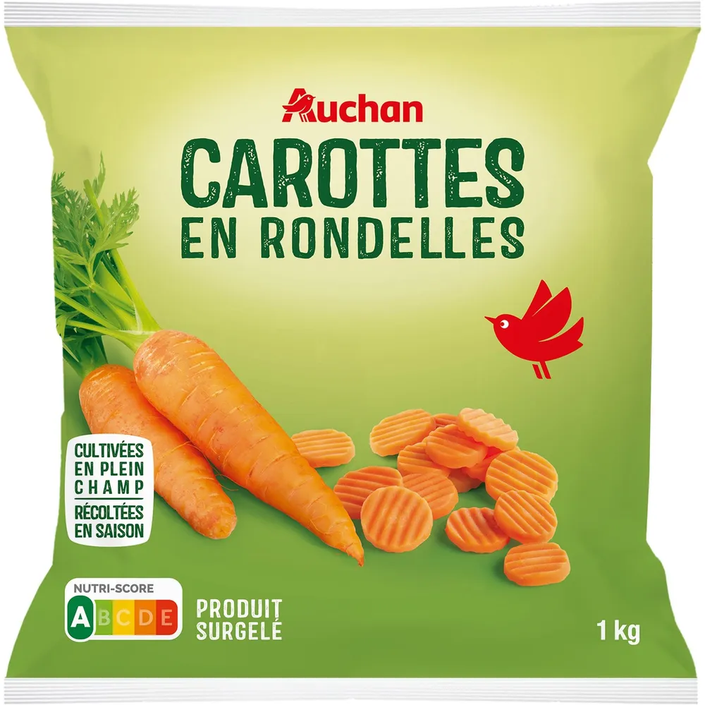 Carottes en rondelles