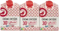 Crème entière fluide30% mat. gr.