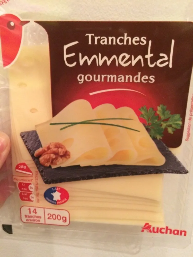 Tranches Emmmental Gourmandes