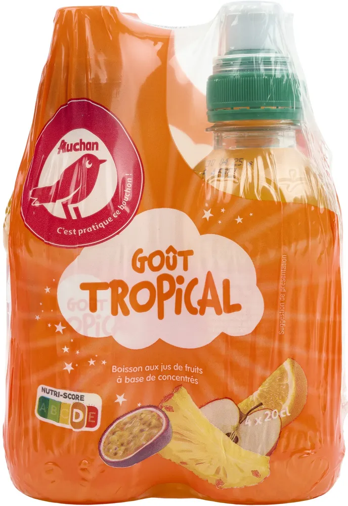 Tropical - Boisson aux jus de fruits à base de concentrés