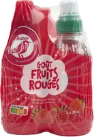 Fruits Rouges - Boisson aux jus de fruits à base de concentrés