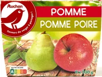4 x dessert pomme / 4 x spécialité pomme poire gout poire