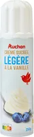 Crème SucréeLégèreA la vanille