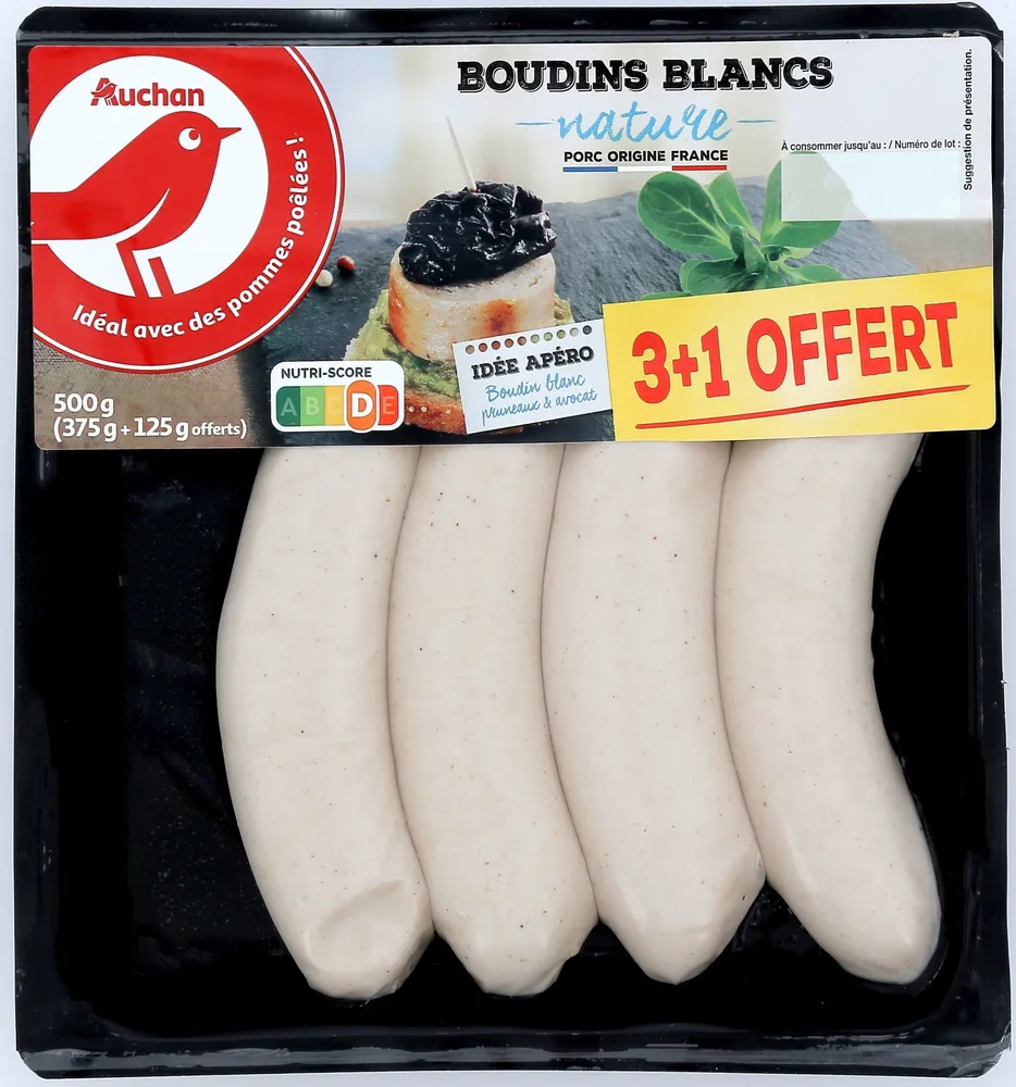 Boudins blancs nature