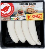 Boudins blancs à la volaille
