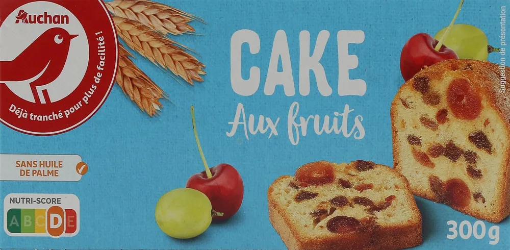 Cake aux fruits 300g