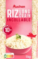 Riz long grain incollable 10 min
