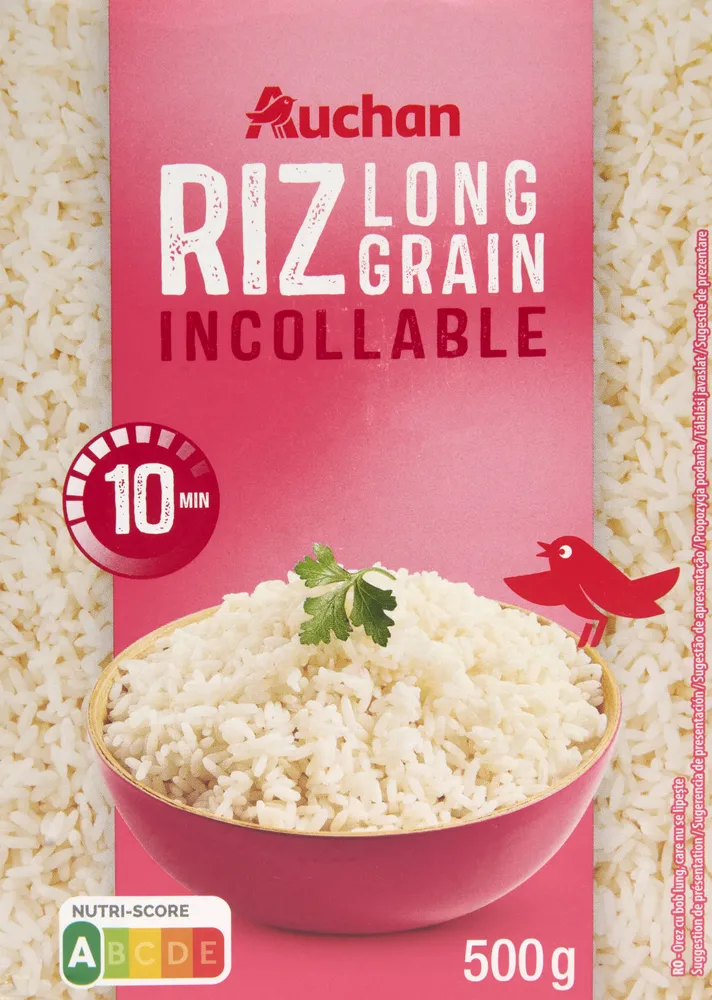 Riz long grain incollable 10 min