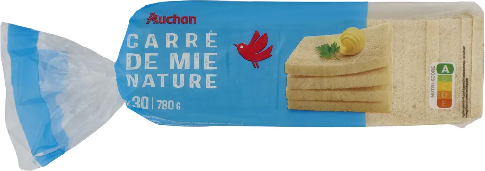 Pain de mie sans croute
