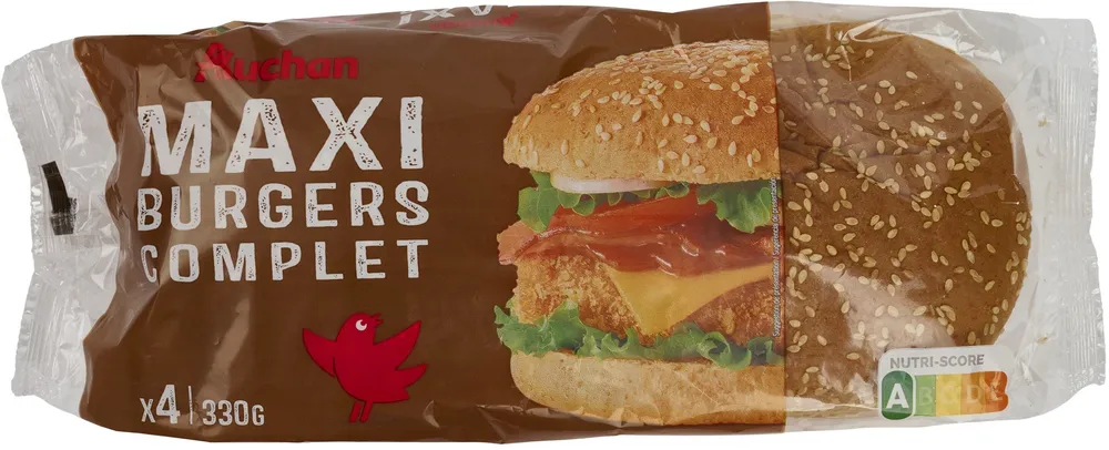 Produits de boulangerie à la farine de blé complet