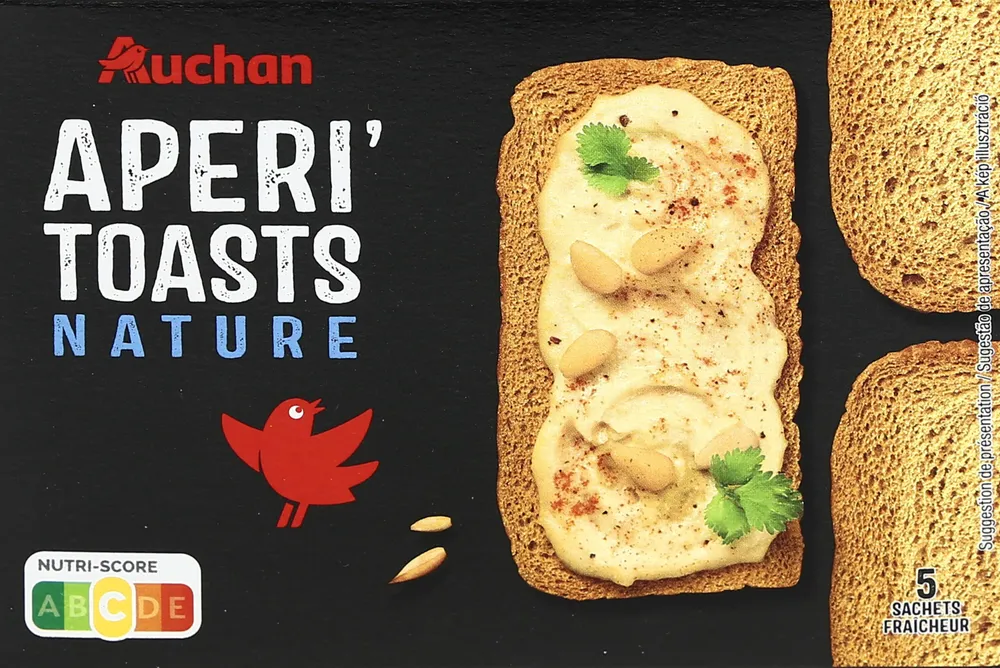 Apéri'toasts nature