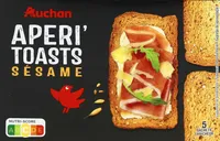 Apéri'toasts sésame