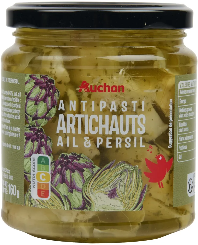 AntipastiArtichautsail et persil