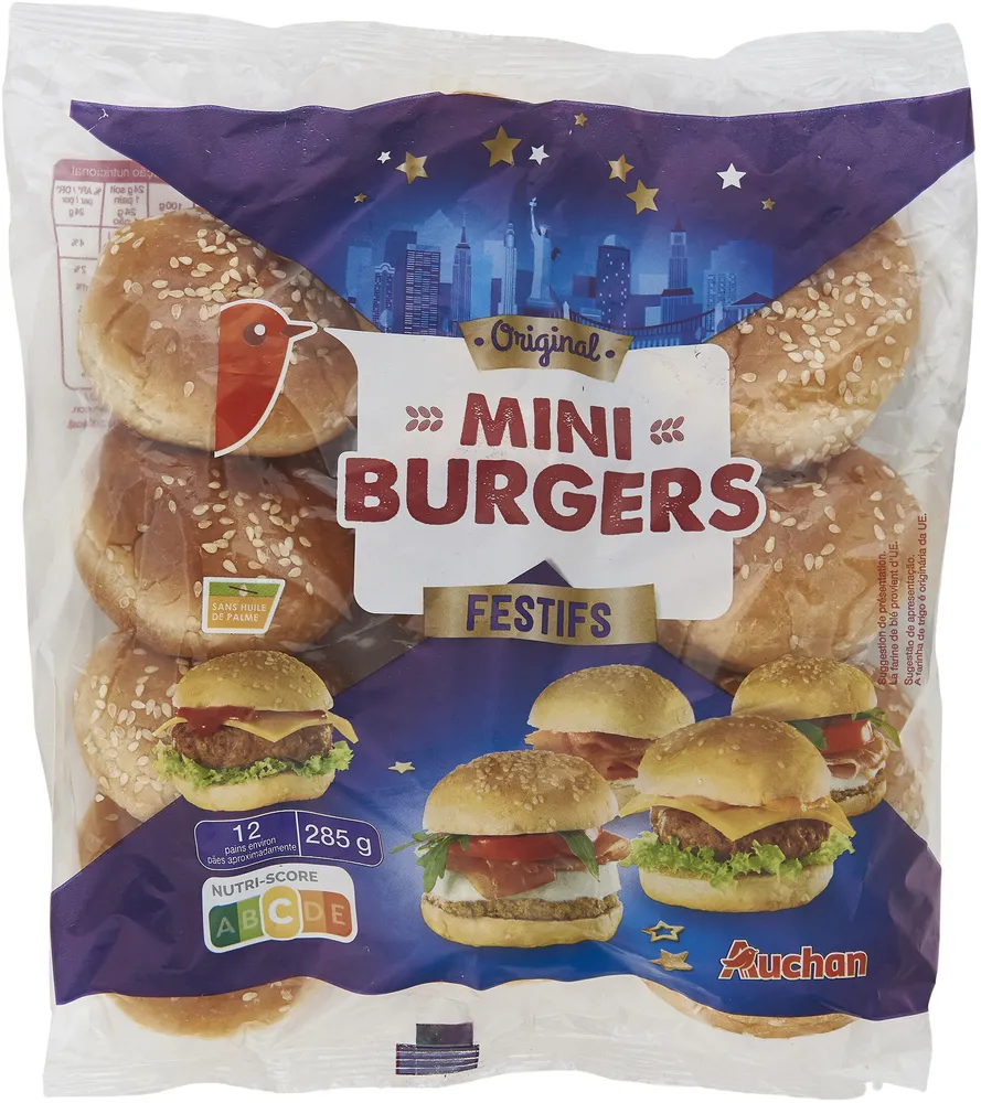 Mini Burgers Nature