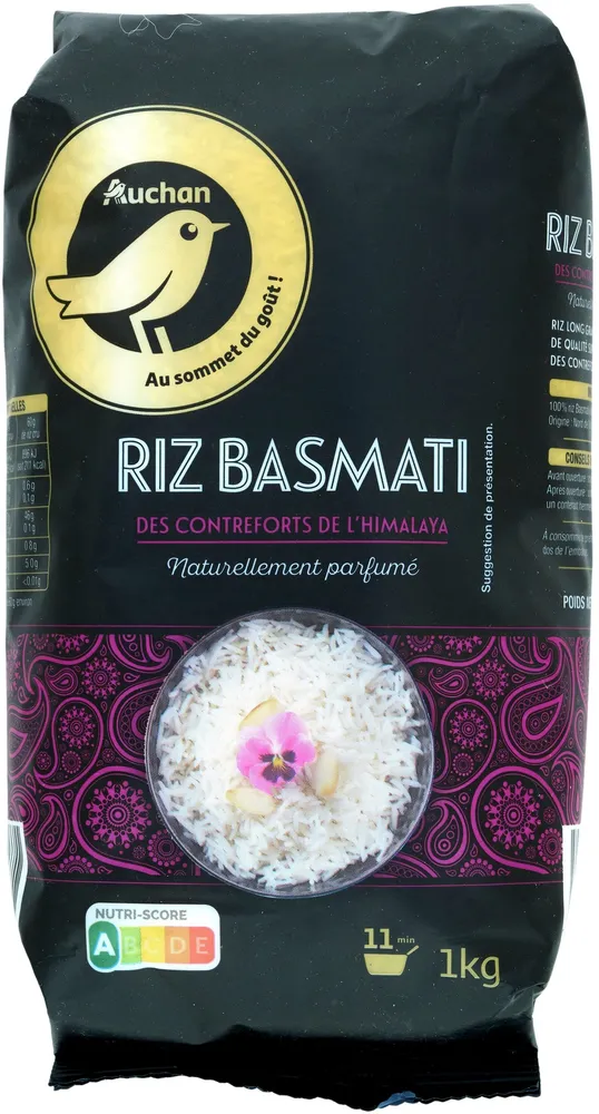 Riz parfumé Basmati - des contreforts de l'Himalaya