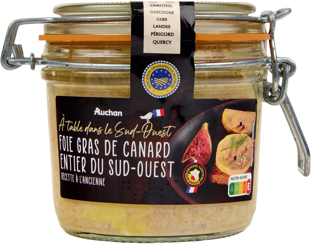 Foie gras de canard entier du Sud-Ouest recette à l'ancienne
