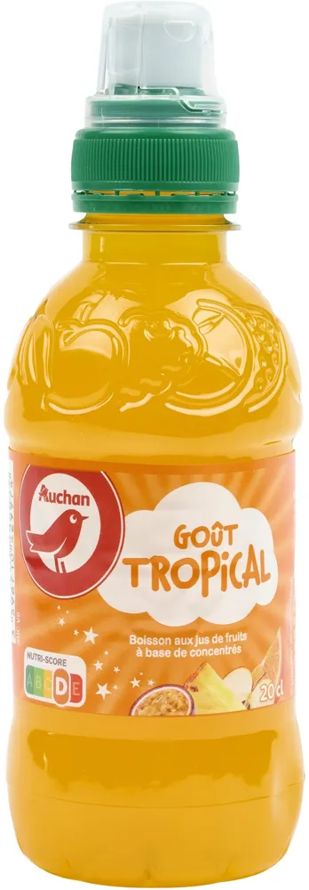 Tropical - Boisson aux jus de fruits à base de concentrés