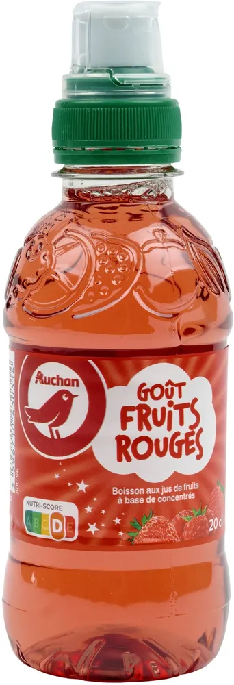 Fruits Rouges - Boisson aux jus de fruits à base de concentrés