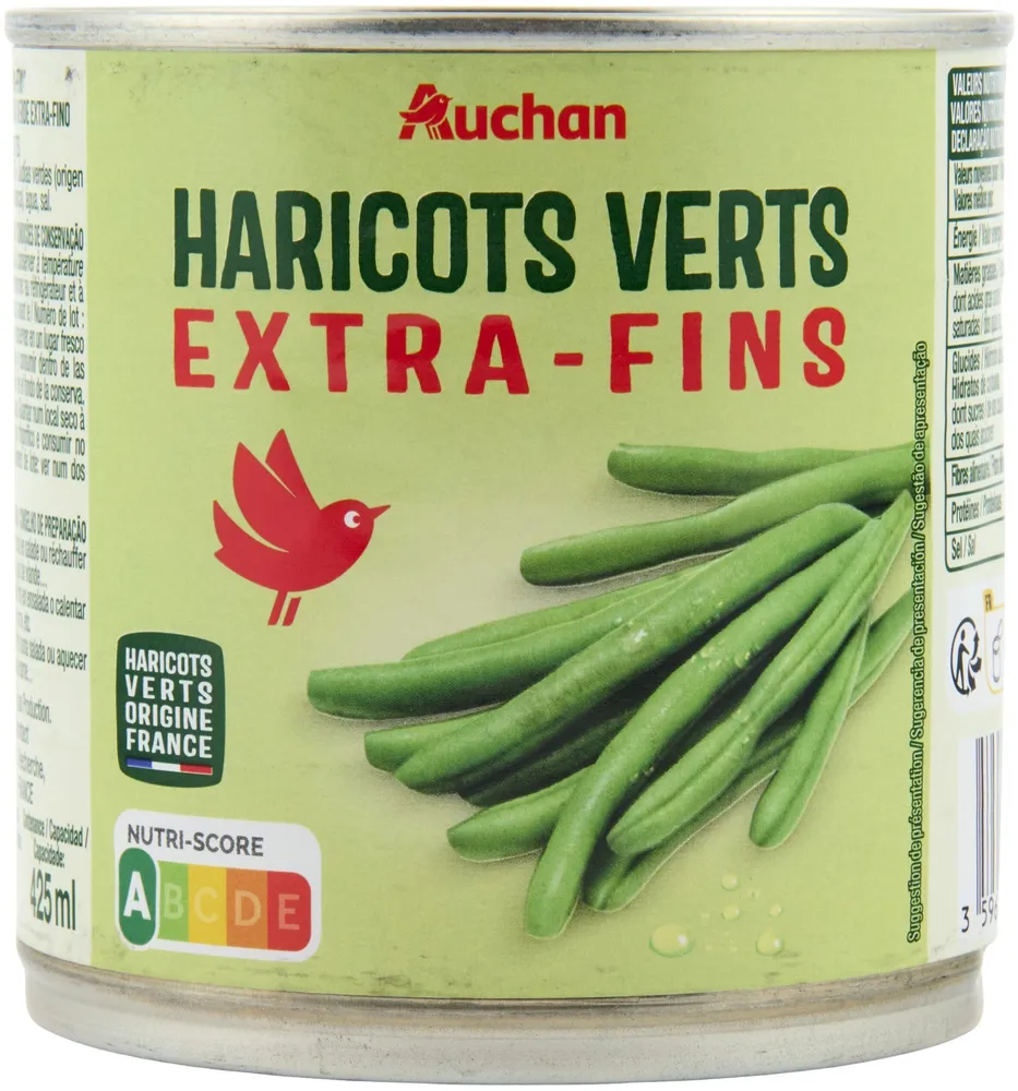 Haricots verts extra fins