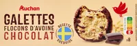 Galettes flocons d'avoine chocolat