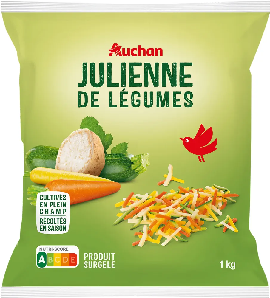 Julienne de légumes