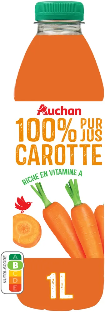 100% PUR JUS CAROTTERiche en vitamine A