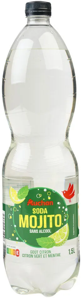Soda Mojito sans alcoolGoût citron, citron vert et menthe
