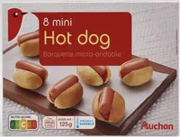 8 mini Hot dog