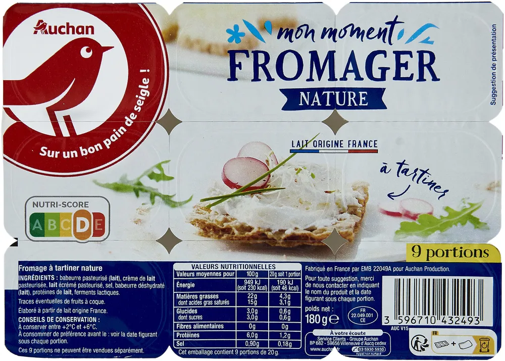 Mon moment fromager Nature
