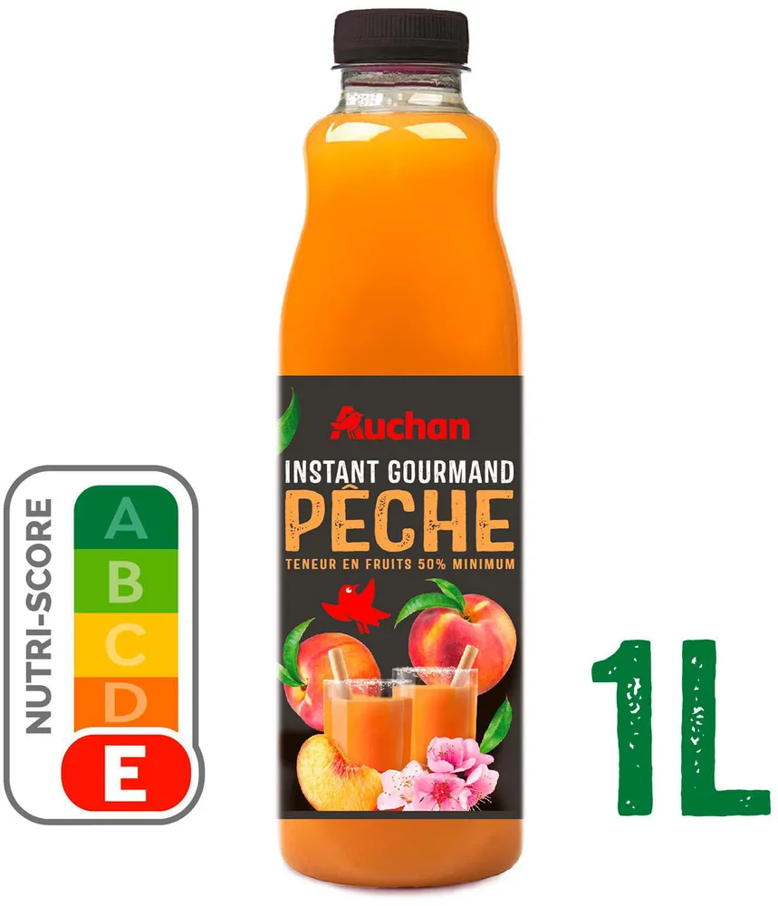 Instant Gourmand - Pêche - Teneur en fruits 55% minimum