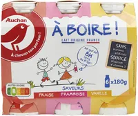 A BOIRE !saveur FRAISE / saveur FRAMBOISE / saveur VANILLE