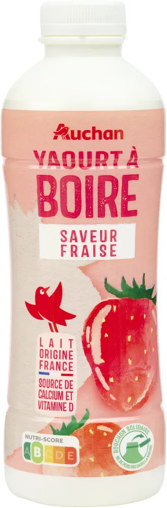 Yaourt a boiresaveur fraise