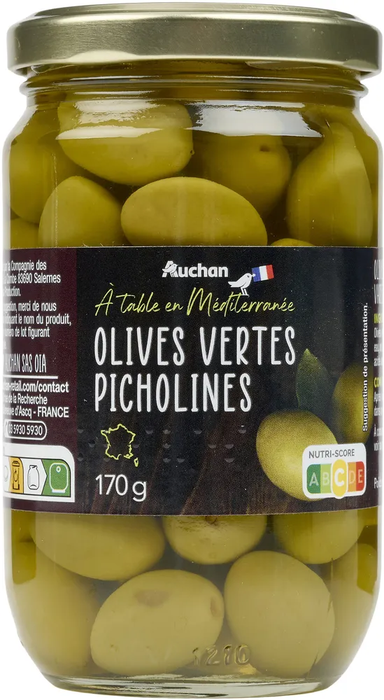 Olives vertes Picholines