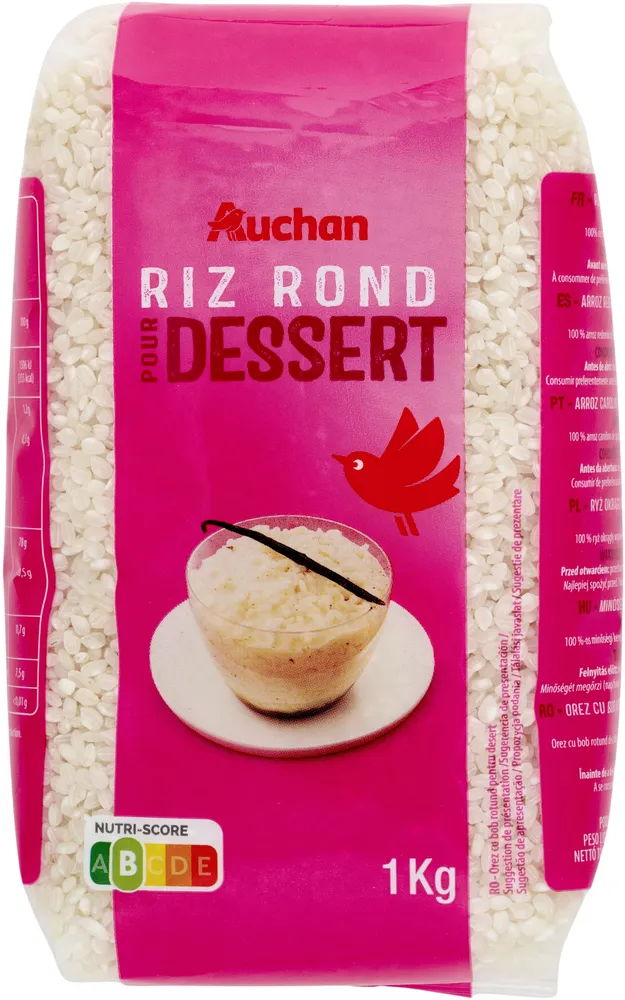Riz Rond pour Dessert