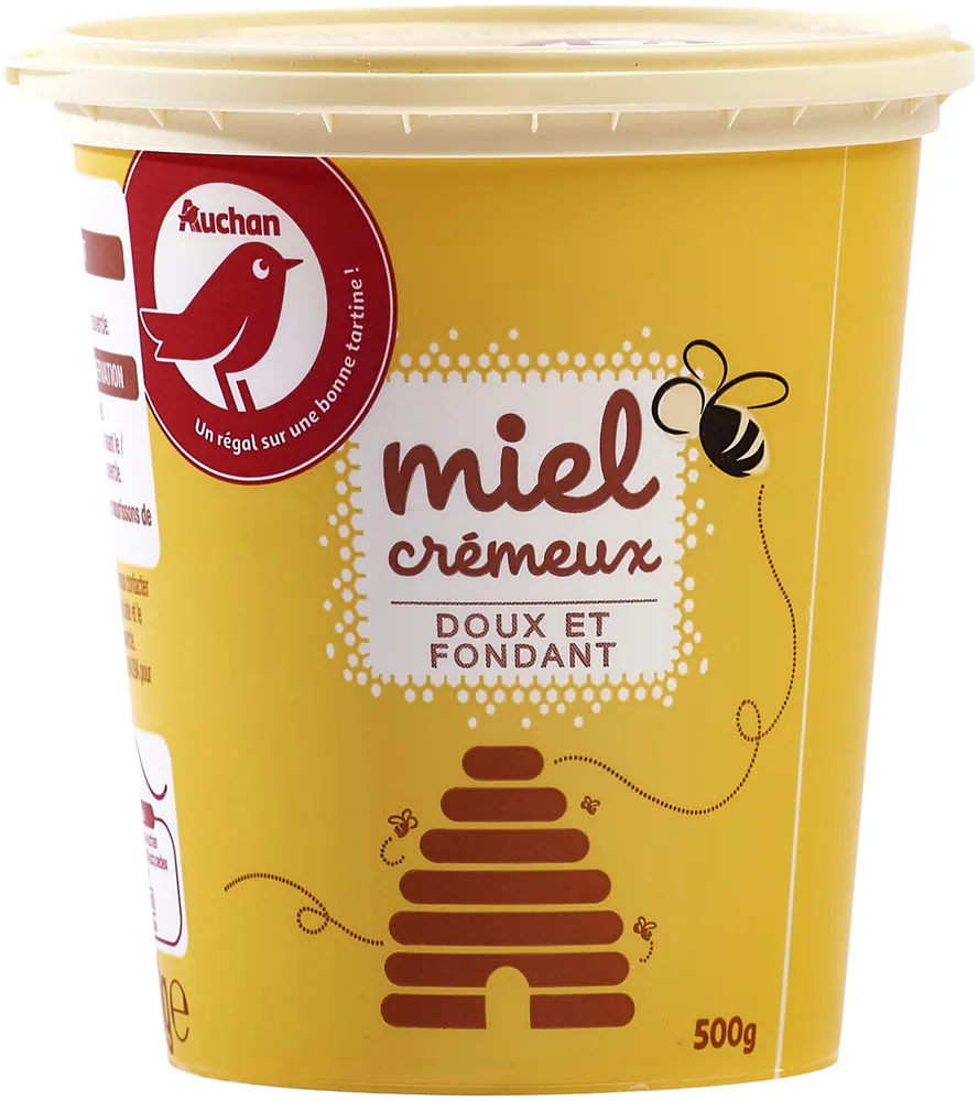 Miel de fleurs crémeux doux et fondant