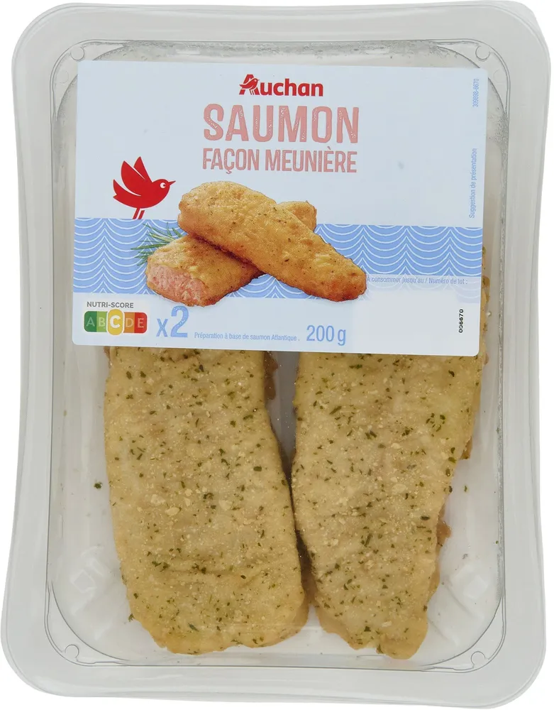 saumon - façon meunière - Préparation à base de saumon Atlantique