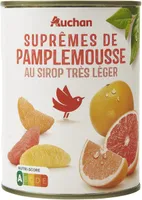 Suprêmes de pamplemousse au sirop très léger