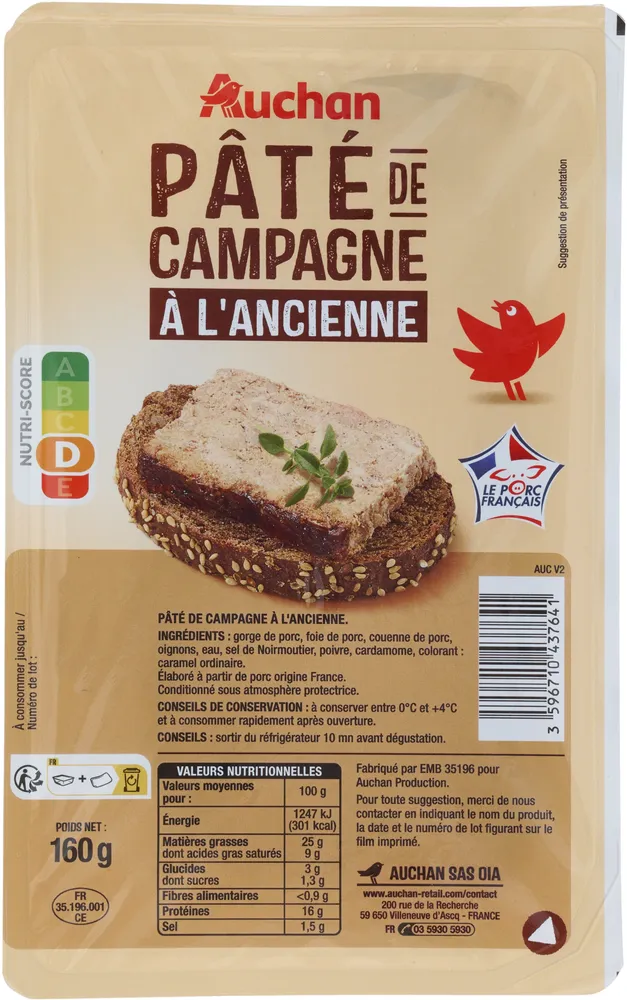 Pâté de Campagne à l'Ancienne