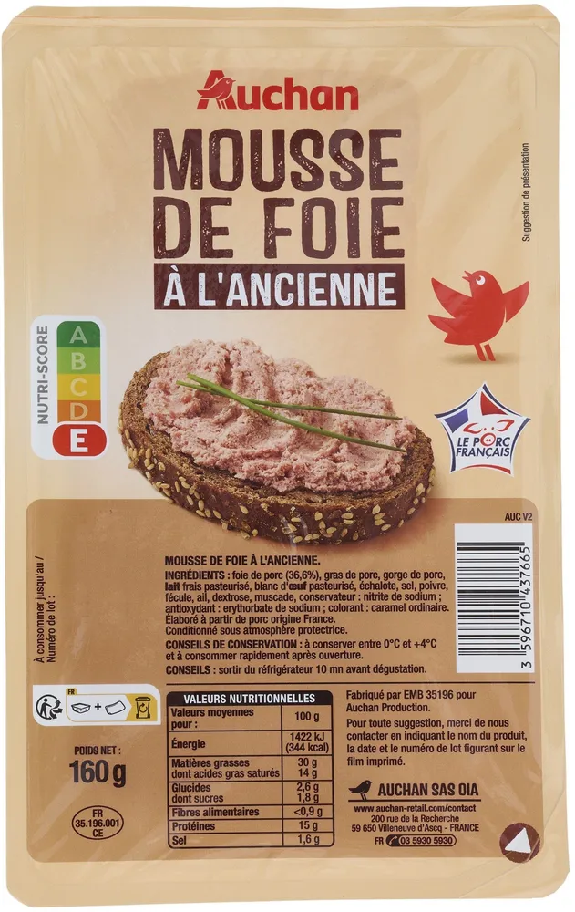 Mousse de Foie à l'Ancienne